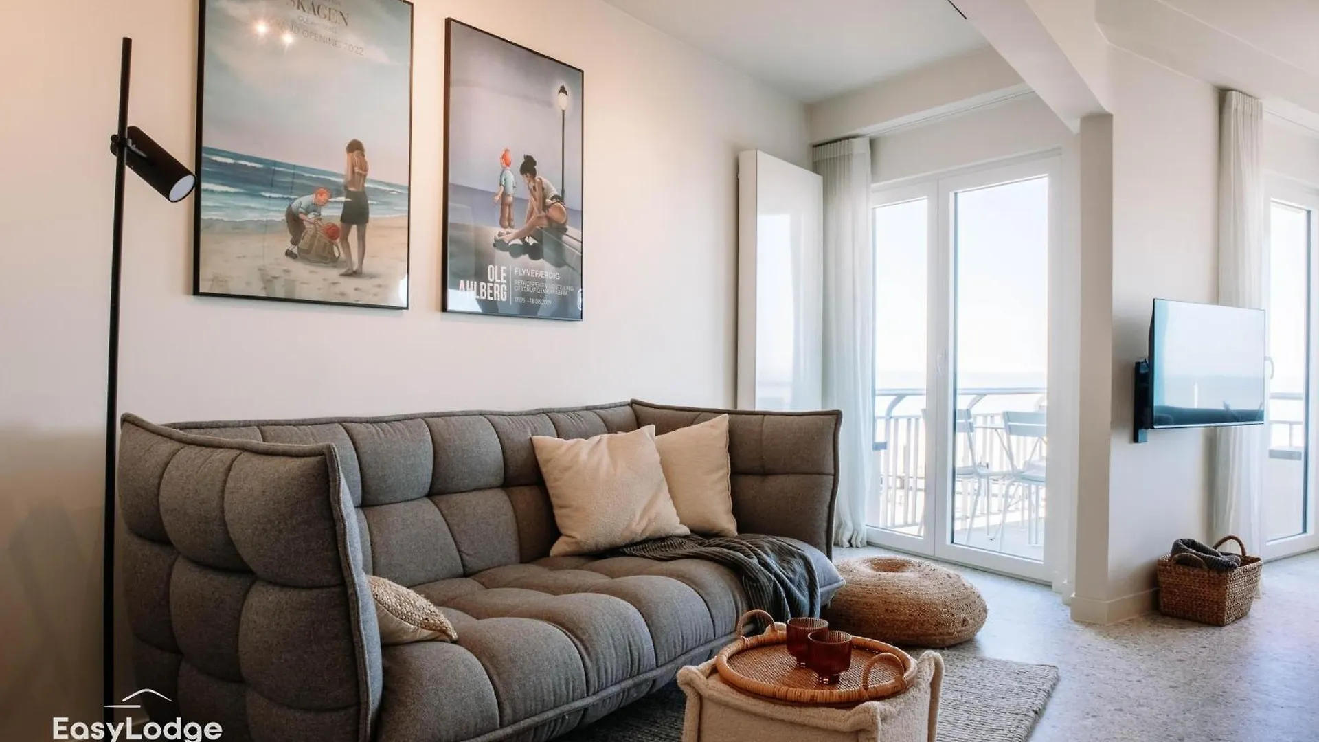 Stijlvol Appartement Met Terras En Panoramisch Zeezicht أوستيند